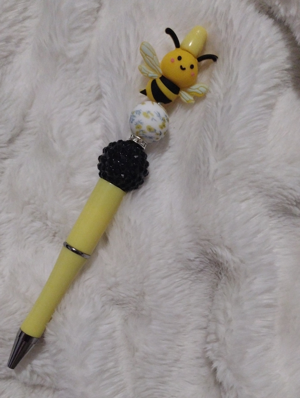 Cute Yellow Bee Pen